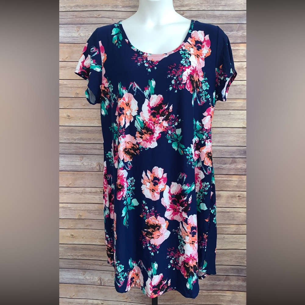 Derek Heart Multicolor Dress - Size 3X